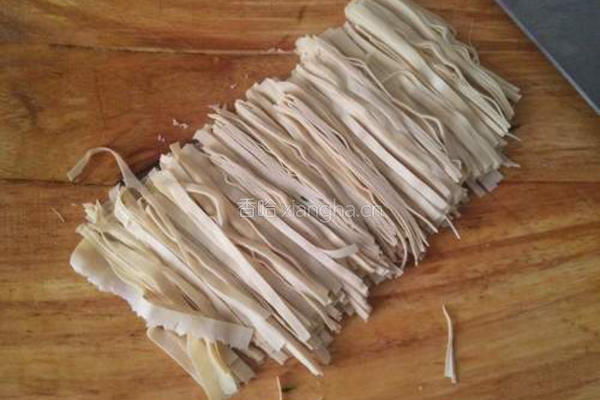 黄瓜拌干豆腐的做法图解5