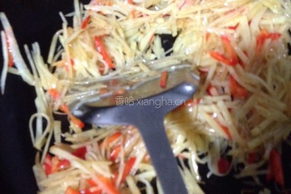 醋熘土豆丝的做法图解6