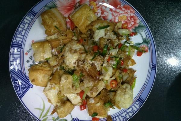 香煎豆腐的做法图解4