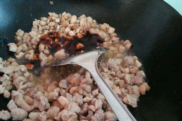 茴香肉丁发面饼的做法图解7