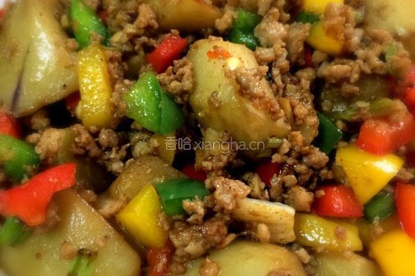肉沫茄子的做法图解9