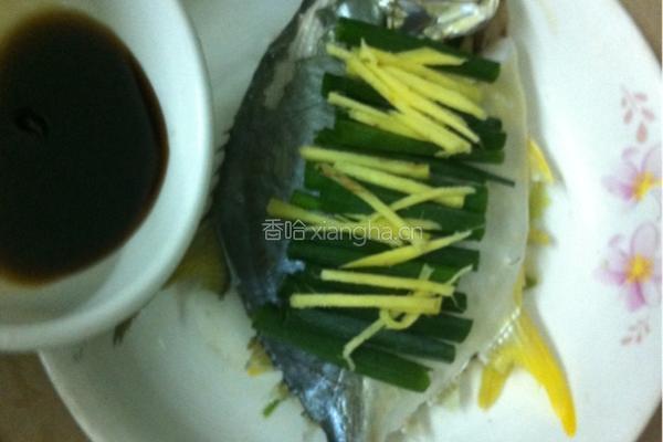 清蒸金枪鱼的做法图解6