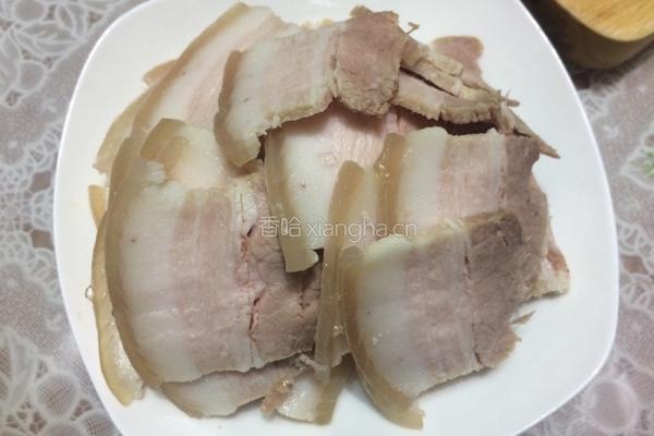 简易版回锅肉的做法图解2