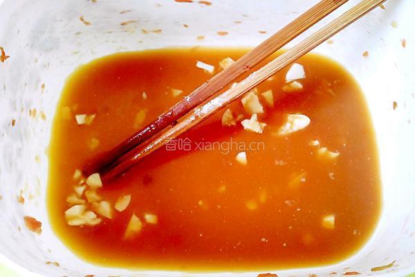 藕丁蒸茄盒的做法图解10