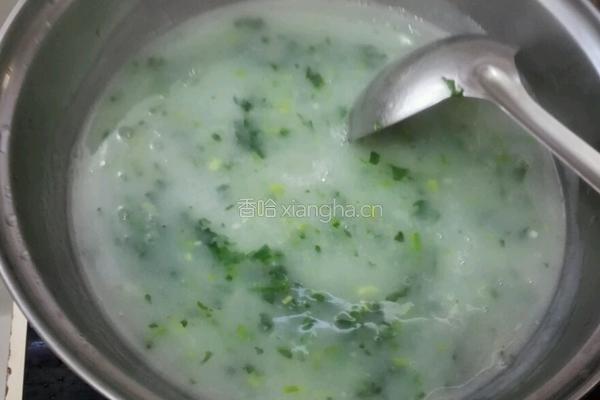 菠菜蛋花汤的做法图解7