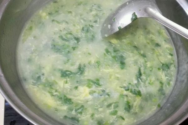 菠菜蛋花汤的做法图解9