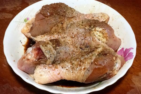 柠香烤鸡腿的做法图解2