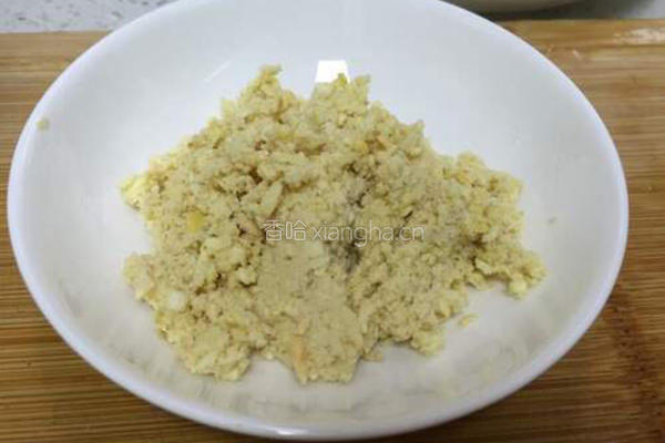 肉蒸鸡蛋糕的做法图解6