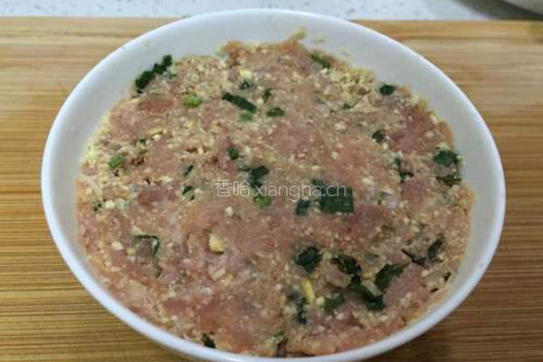 肉蒸鸡蛋糕的做法图解7
