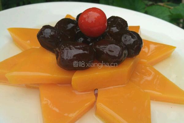 蜜枣蒸南瓜的做法图解8