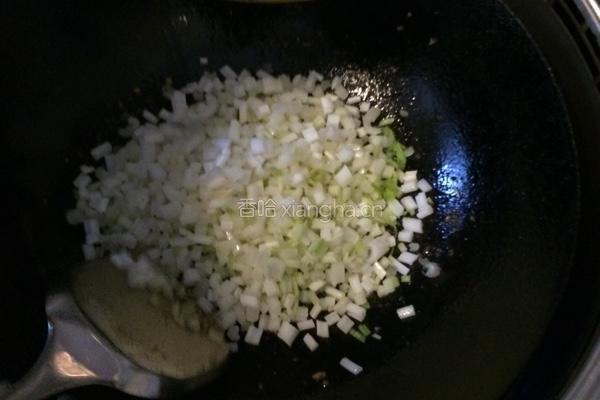 酸笋芹菜牛肉末的做法图解6
