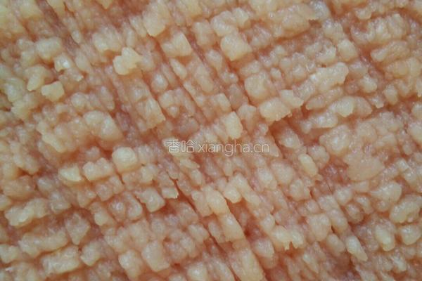 肉末藕饼的做法图解2