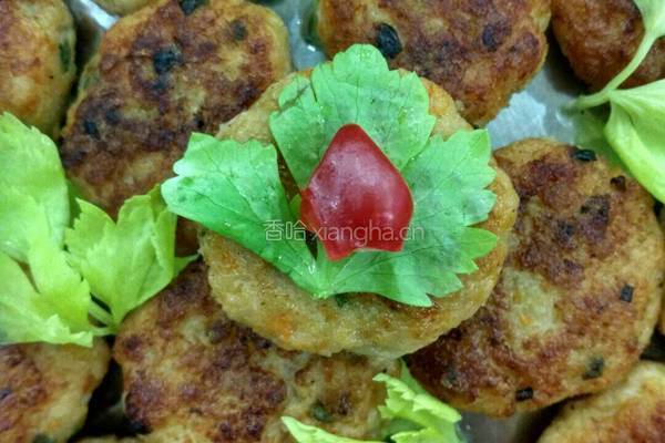 肉末藕饼的做法图解7