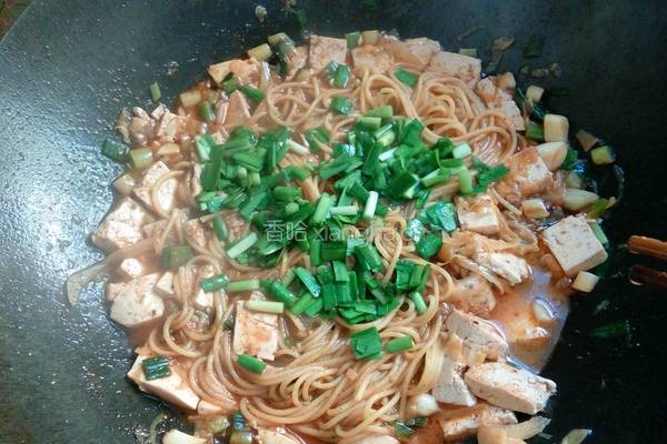玉米面饸饹的做法图解9
