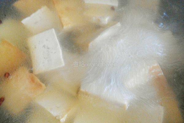 老豆腐炖麒麟鱼的做法图解4