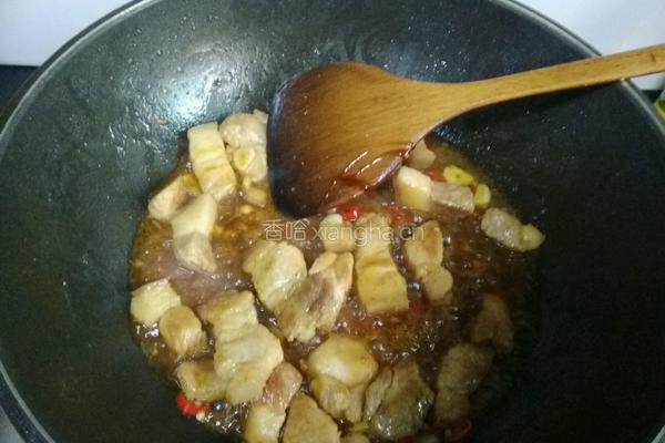 杂蔬烧肉的做法图解8