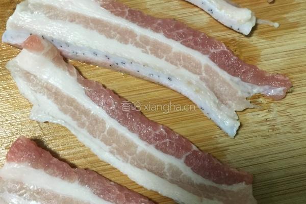 蒜香五花肉的做法图解1