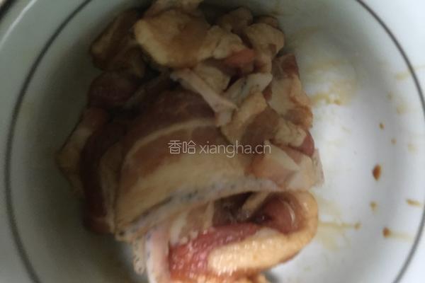 蒜香五花肉的做法图解2