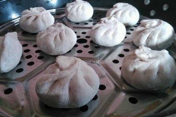 紫薯香菇肉包子的做法图解8