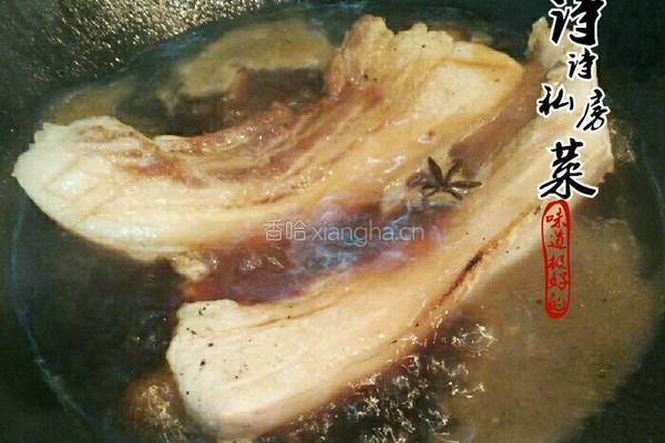 油焖五花肉的做法图解3