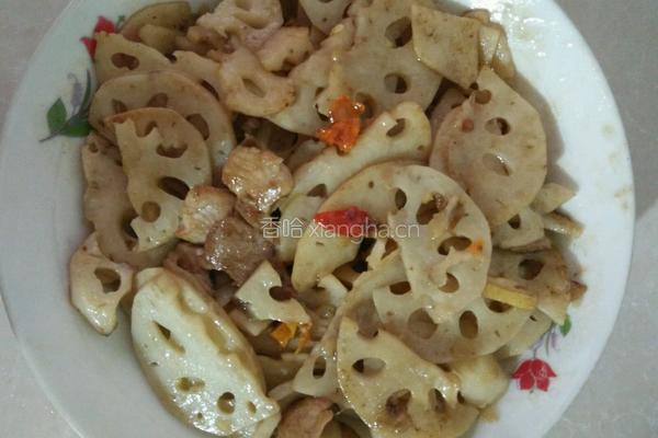 酸辣藕片的做法图解3
