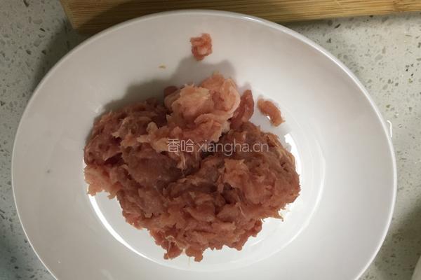 板栗蒸肉的做法图解2