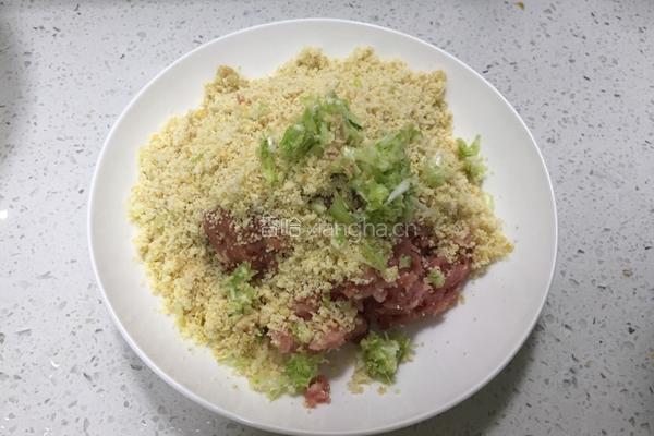 板栗蒸肉的做法图解4