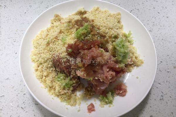 板栗蒸肉的做法图解5