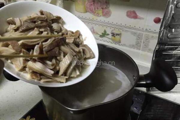 猪肚四神汤的做法图解9
