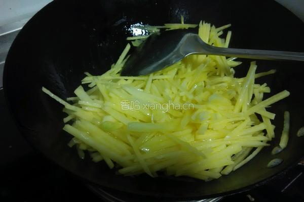 醋溜土豆丝的做法图解5