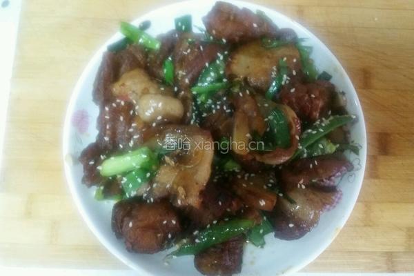 油条回锅肉的做法图解7