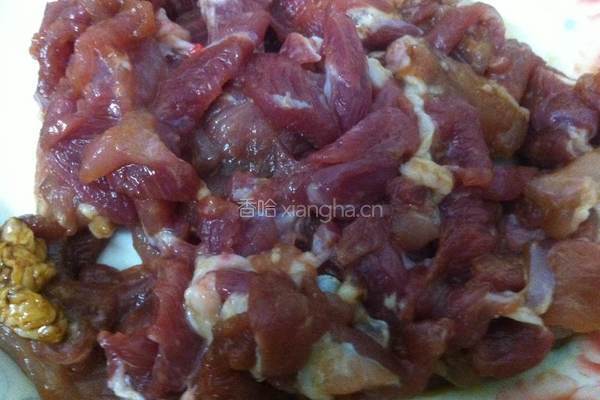 肉炒木耳山药的做法图解1