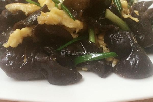 木耳炒鸡蛋的做法图解8
