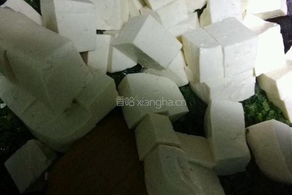 雪里红炖豆付的做法图解5
