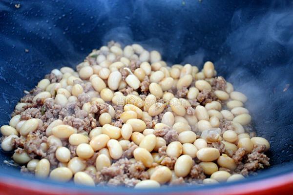 肉末黄豆的做法图解5