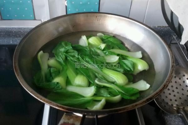 木耳油菜的做法图解2