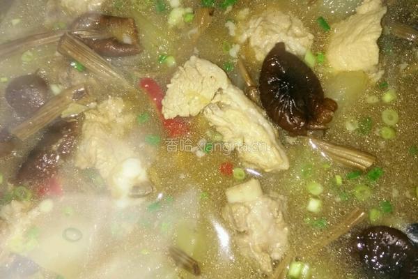 茶树菇煲水鸭汤的做法图解4