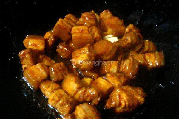 花肉煲竽头的做法图解5