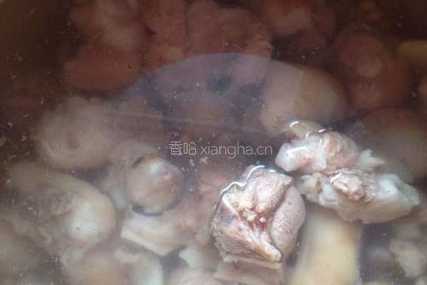 黄豆猪蹄汤的做法图解5