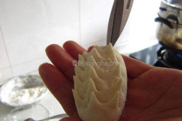 小刺猬豆沙包的做法图解6