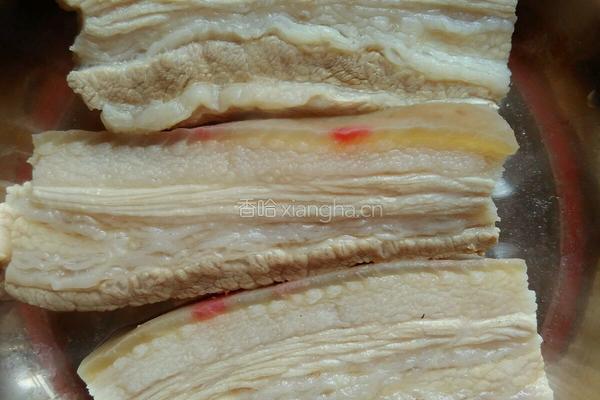 豆豉炒肉的做法图解1