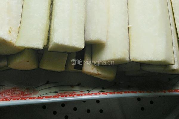 蒜蓉茄子的做法图解3