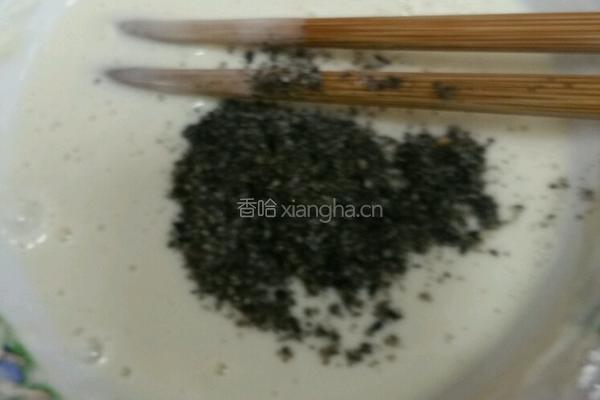 燕麦芝麻饼的做法图解2