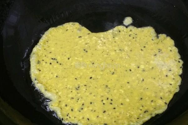 燕麦芝麻饼的做法图解4