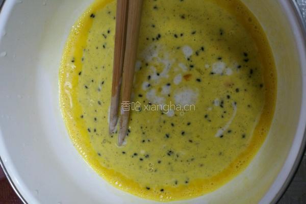 燕麦芝麻饼的做法图解3