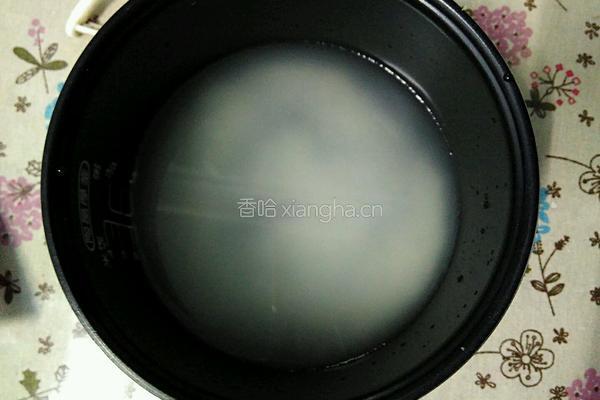 营养早餐之紫薯粥的做法图解5