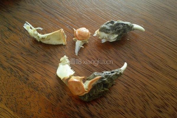 蟹粉的拆制的做法图解2