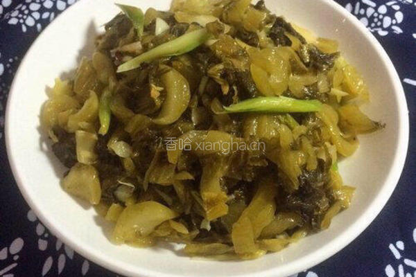 炒酸菜的做法图解6