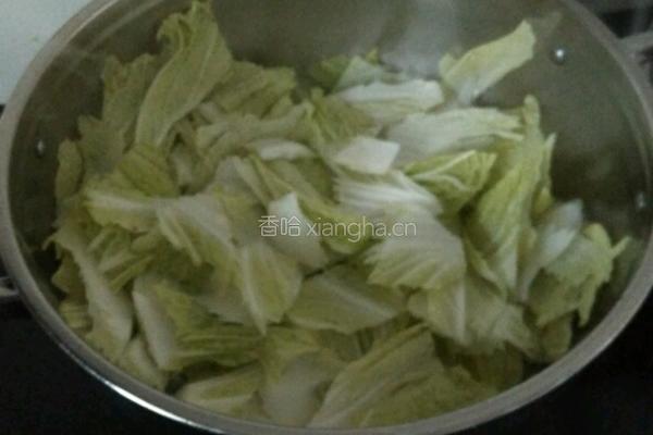 简易素炒白菜的做法图解3