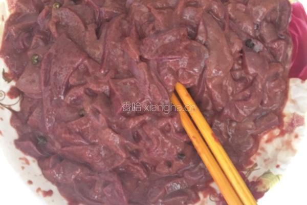 爆炒猪肝的做法图解3
